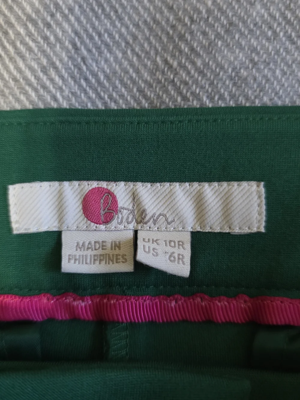 Boden Green Ponte Blazer with Ponte Pants Suit Set